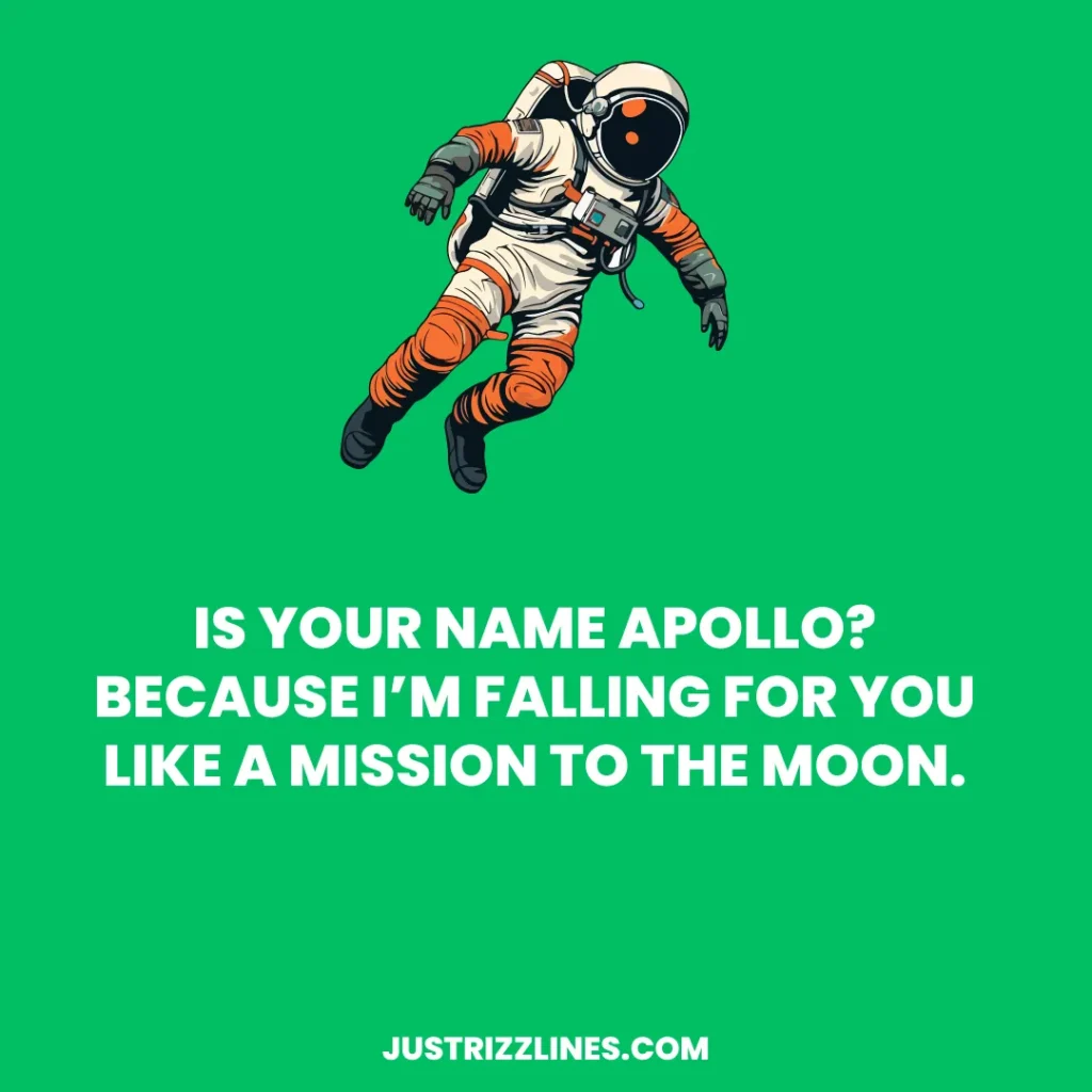 "Astronaut Pick Up Lines"