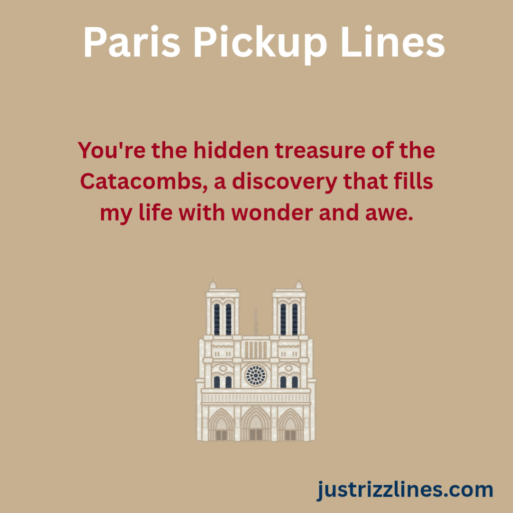 "Paris Pick Up Lines"