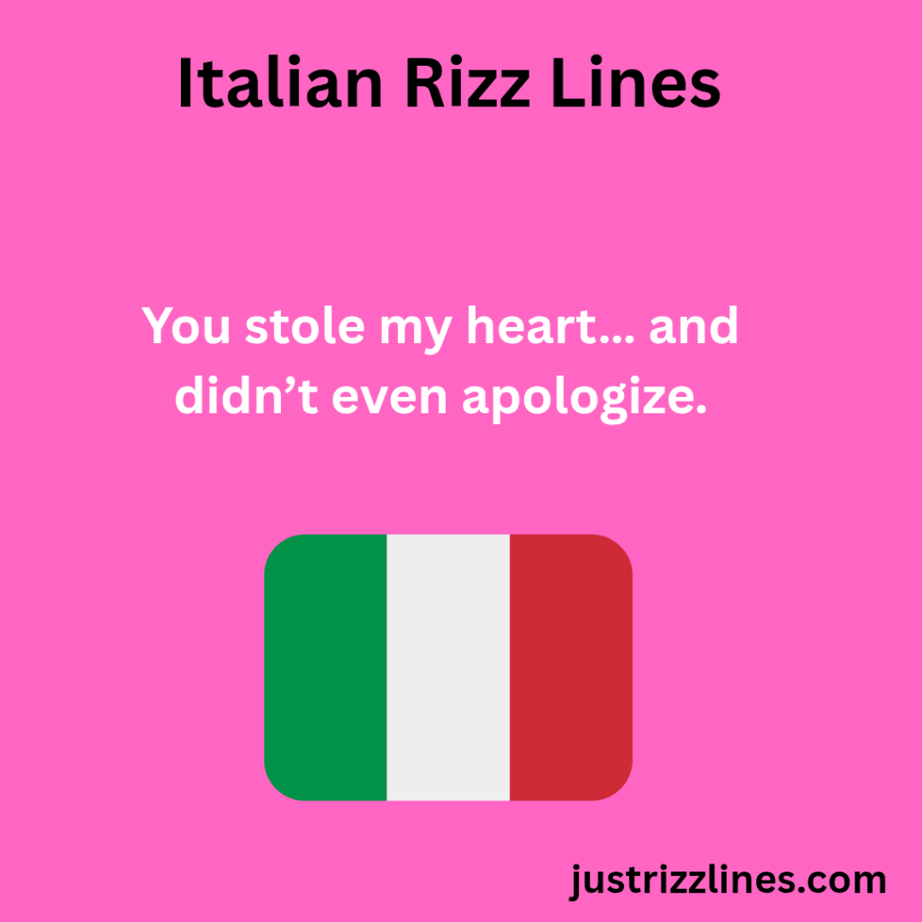 "italian rizz lines"